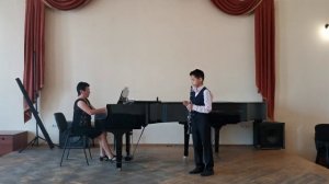Г. Свиридов - "Старинный танец" (перелож. для кларнета и фортепиано)