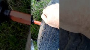 Переобуть мотоблок за минуту