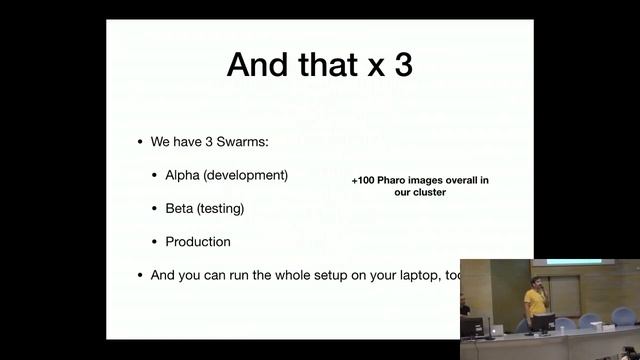 ESUG 2018 - Docker and Pharo at ZWEIDENKER смотреть онлайн