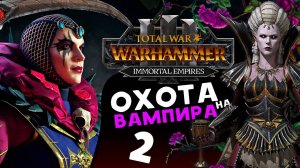 Охота на вампира - Эльспет фон Дракен в Total War Warhammer 3 - Бессмертные Империи - часть 2