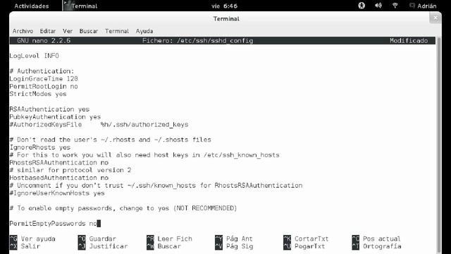 SSH en Debian 7 смотреть онлайн