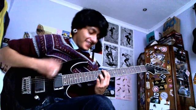 Trivium - In Waves w/SOLO Lead Guitar Cover - IBANEZ RGA42 смотреть онлайн