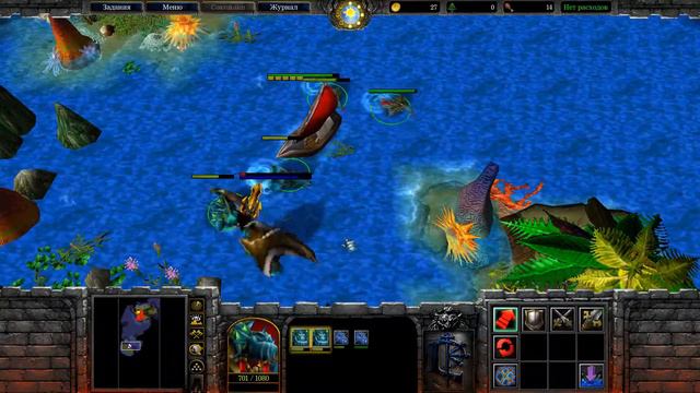WarCraft 3 - Возвышение Короля Мёртвых - 3 - Прибытие на Терамор