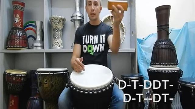 Уроки Джембе Рок Шейкер #15 / Djembe lessons. Djembe Rock Shaker # 15 смотреть онлайн
