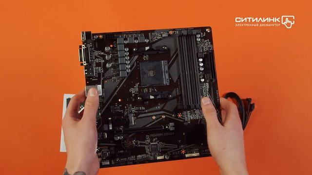 Обзор материнской платы GIGABYTE A520M DS3H | Ситилинк смотреть онлайн