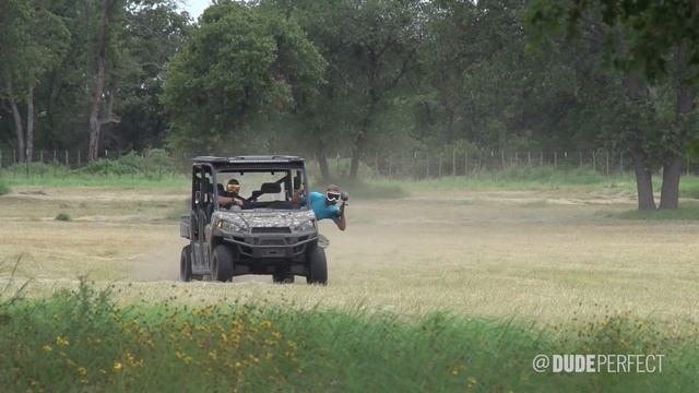 Paintball Trick Shots | Dude Perfect смотреть онлайн