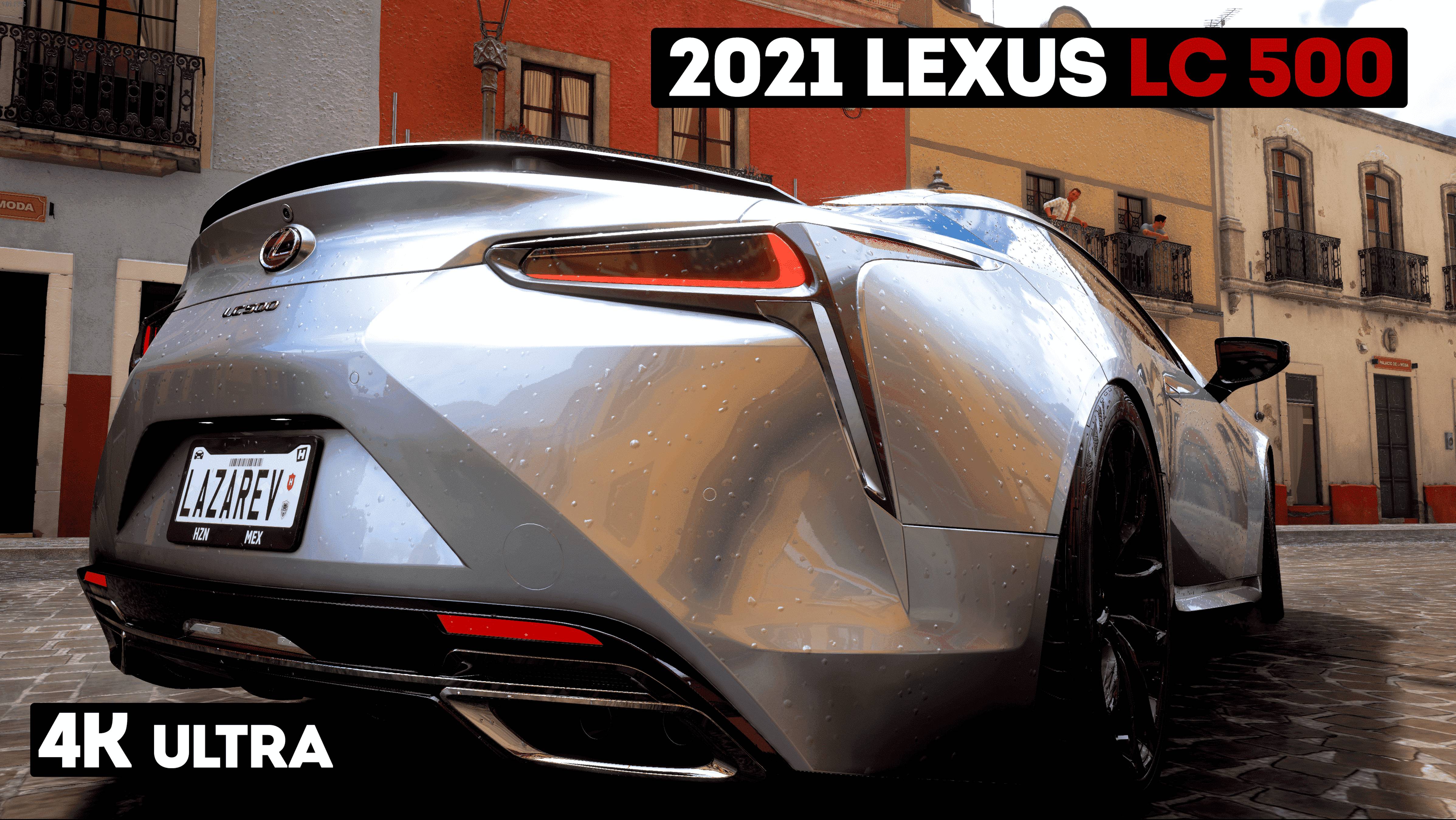 LEXUS LC 500 2021 - Forza Horizon 5 | MOZA R9 gameplay 4K ULTRA