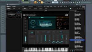 UVI FALCON VST POWERFUL HYBRID SYNTHESIZER (Music Demo) #UVI #FALCON