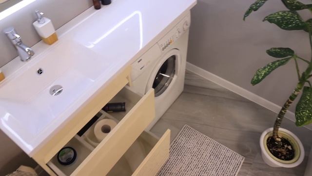 Тумба под стиральную машину Eternity для умывальника Cosmos 120, Alcora, цвет бежевый смотреть онлайн