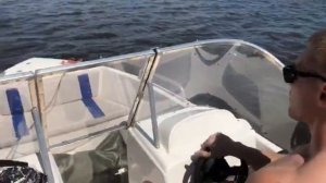 Комбинированный катер Wayatboat 470 Open. Мотор HDX 40 FWS 2-х тактный.