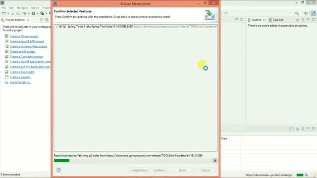 Eclipse IDE : How to add Spring Tool Suite (STS) plugin to Eclipse? смотреть онлайн