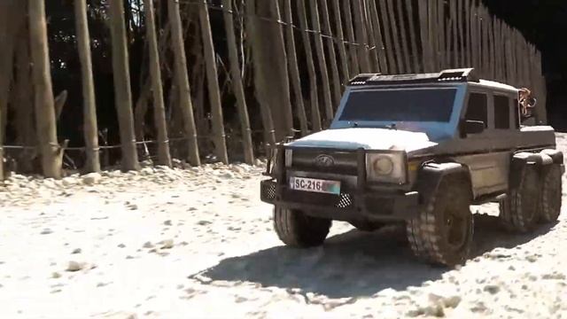RC Adventures France - Mercedes AMG G63 6x6 - Les Scourtils смотреть онлайн
