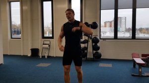 Борцовская тренировка на плечи