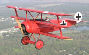 Fokker Dr.I бумажная модель