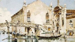 Старинная Венеция*    Художник Federico del Campo