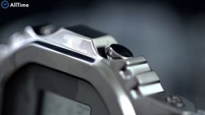 Обзор часов Casio G-SHOCK GM-5600SCM-1ER с хронографом. Японские наручные часы. Alltime