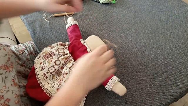 Кукла-пакетница. Подробный мастер-класс смотреть онлайн