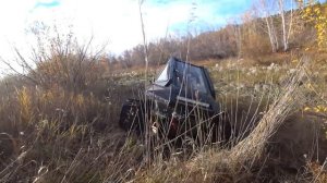 Испытали Гусеничный вездеход Лайка.
