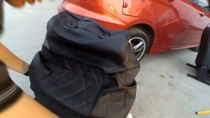 Установка чехлов  SEATEX Стиль на Ладу Весту и отзыв о качестве SEATEX Стиль на Ладу Весту
