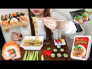 MUKBANG /  ШКОЛА ЖЕСТЬ!!! ОТНОШЕНИЯ С УЧИТЕЛЯМИ!!? / РОЛЛЫ СУШИ / не ASMR