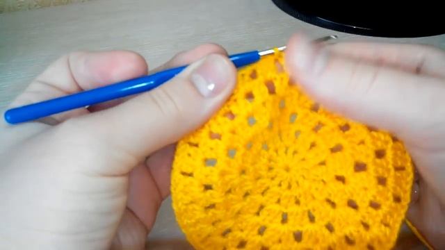 Вязание крючком, красивая и простая подставка под горячее. смотреть онлайн