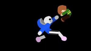 Stick nodes sans vs Chara(no knife)