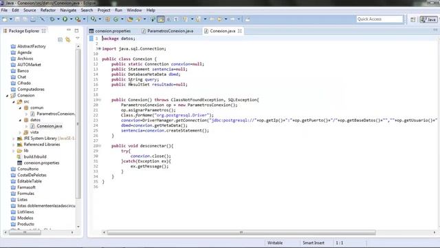 Conexión a base de datos java y postgres смотреть онлайн
