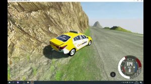 СПУСК С ГОРЫ В BeamNG.drive