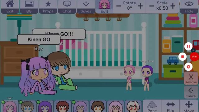 Gacha life. Дети учатся ходить смотреть онлайн