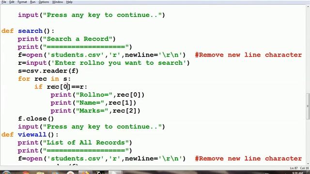 Class 12 Computer Science Project Python with CSV 2022-23 | Class 12 IP project Python 2022-2023