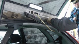 не работает задний омыватель на калине (кустарный ремонт)