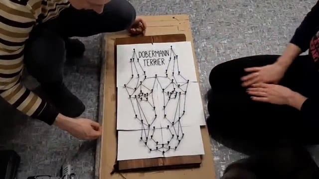 Как своими руками сделать картину из доски, гвоздей и ниток? Стринг Арт - дёшево и эффектно! смотреть онлайн