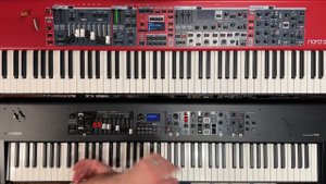 Nord Stage 4 vs. Yamaha YC88 - Electric Piano, Clav, and Harpsichord Sound Comparison