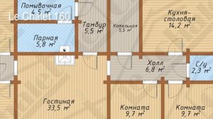 Проекты одноэтажных шале от Ле Шале.