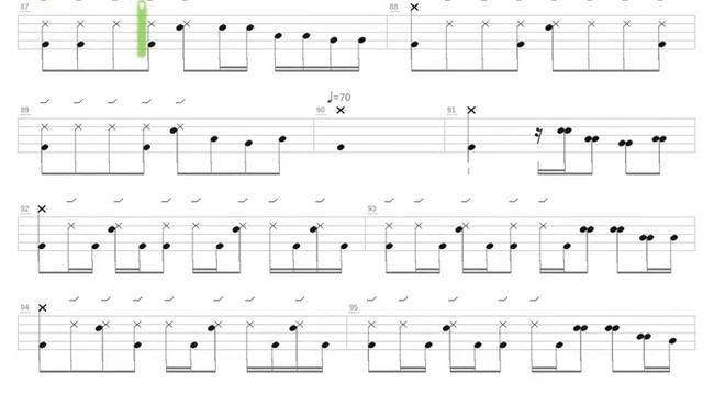 The Mountains Are Mine + Mourning Beloveth + Drum only + Drum tab смотреть онлайн