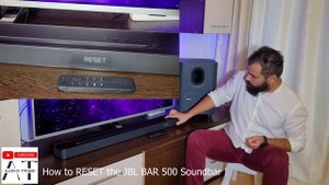 JBL BAR 500 How to RESET | How to PAIR or CONNECT soundbar with subwoofer | How to CALIBRATE!