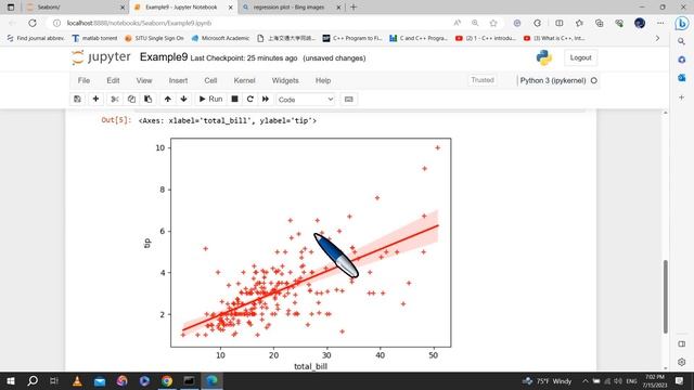 Seaborn#24-Understand and Create Regression Plot فهم وانشاء رسم الـ смотреть онлайн