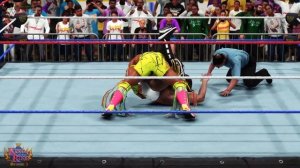 CPU KING OF THE RING - SEASON 5 | 1st SEMI-FINAL Match | Ultimate Warrior VS. Texas Tornado [2K19]