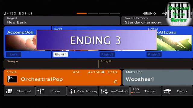 YAMAHA GENOS STYLE - POP - OrchestralPop смотреть онлайн