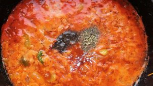 Томатная подлива с печенью к гречке