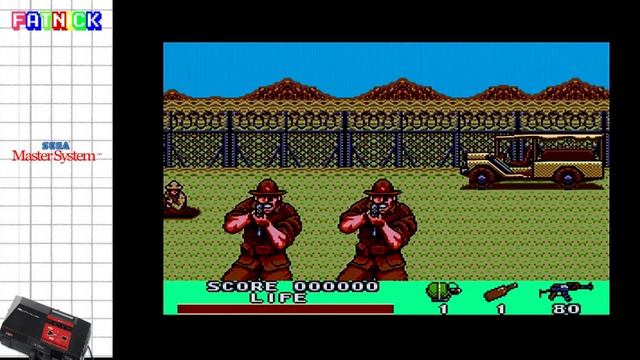 Master System Hidden FM: Rambo III смотреть онлайн