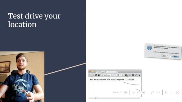 Java Script for begginers. Drive your location with the JavaScript API Geolocation