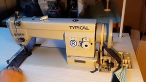 #Швейная машина Typikal Типикал-GC6-7D Тройной транспорт #Sewing machine.