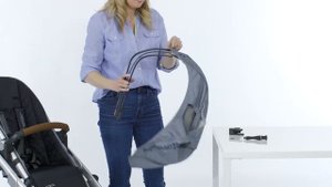 Коляска Vista. Как правильно снять и надеть навес?