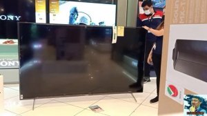 SONY 85 INCH 4K UHD TV 85X85J 2021 MODEL  GOOGLE TV UNBOXING