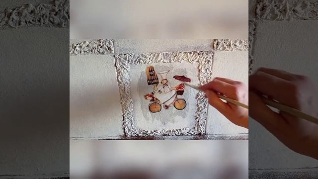 Кухонный фартук своими руками/ремонт /поделки/переделки/декупаж плитки/