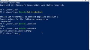 How to securely Use Windows Credentials in PowerShell Scripts, GetNetworkCredentials()