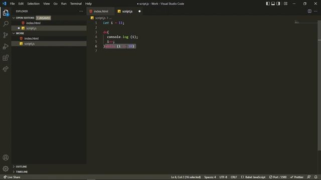 28. Do while loop in Javascript | JavaScript Tutorial for Beginners | Web Development | Lecture 28