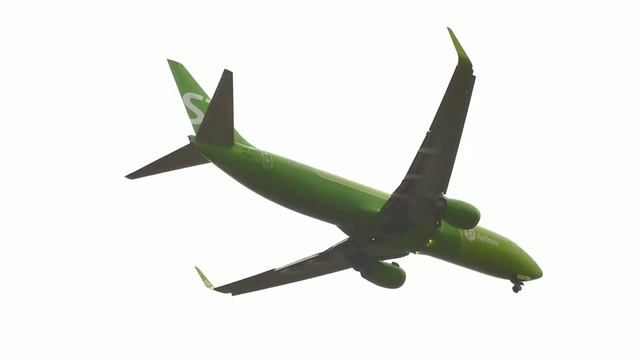 Boeing 737-800 S7 Airlines заходит на посадку в аэропорт Минеральные Воды смотреть онлайн