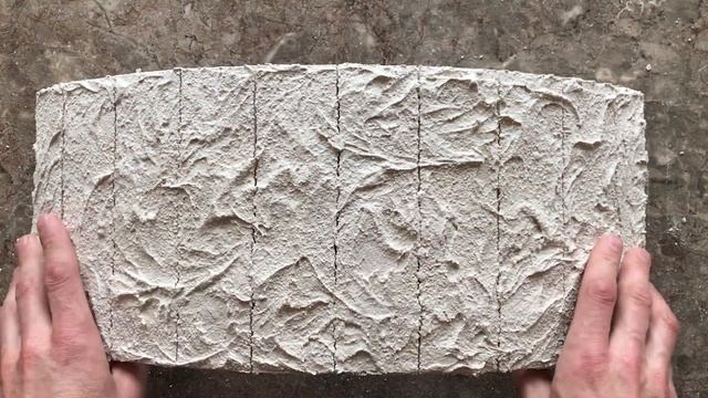 Способ сделать дешёвый аналог декоративной плитки под кирпич из гипсокартона, своими руками смотреть онлайн